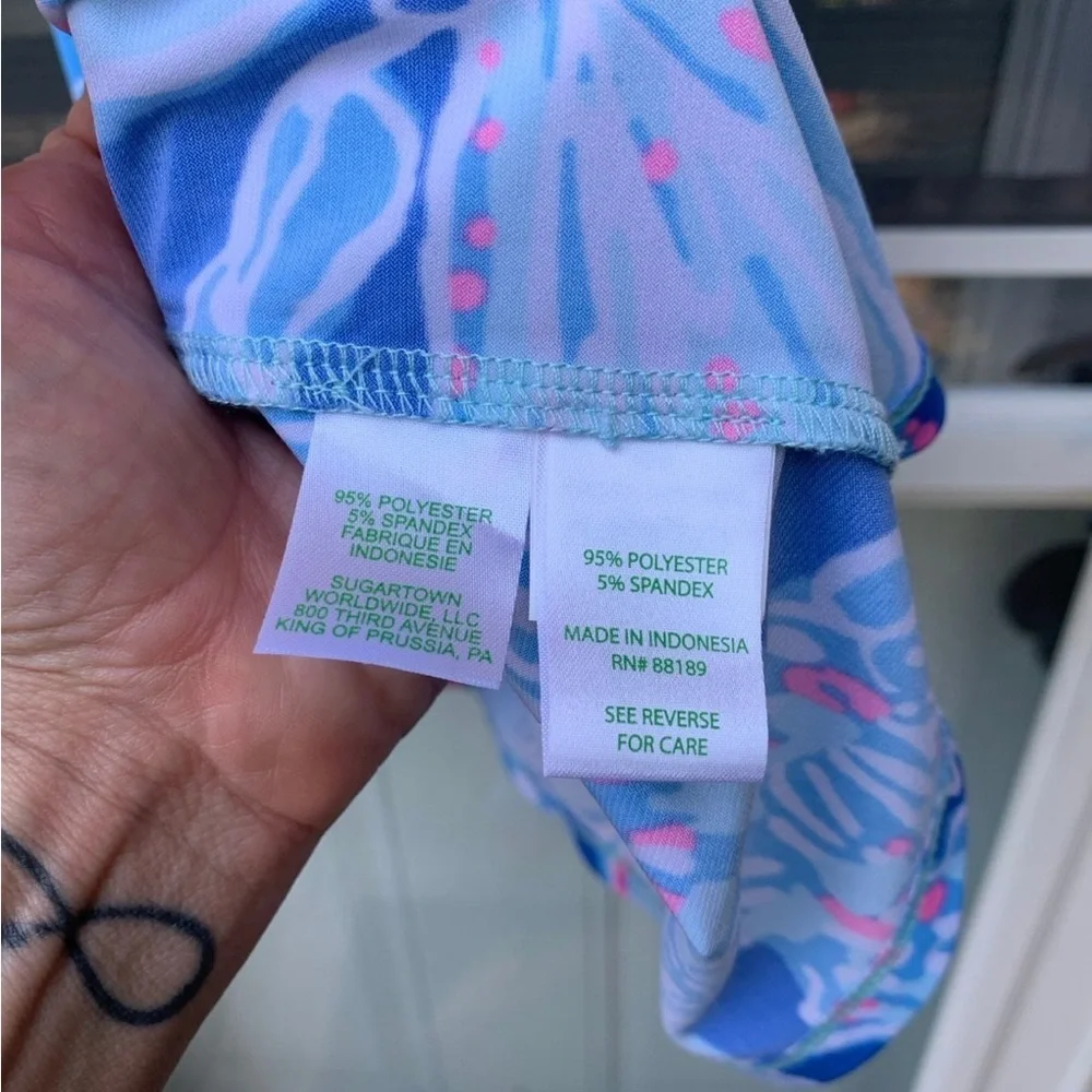 Lilly Pulitzer Shay into the blue dress Xs - Picture 3 of 6